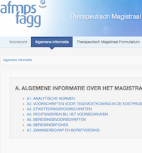 Nieuwe editie van het Therapeutisch Magistraal Formularium